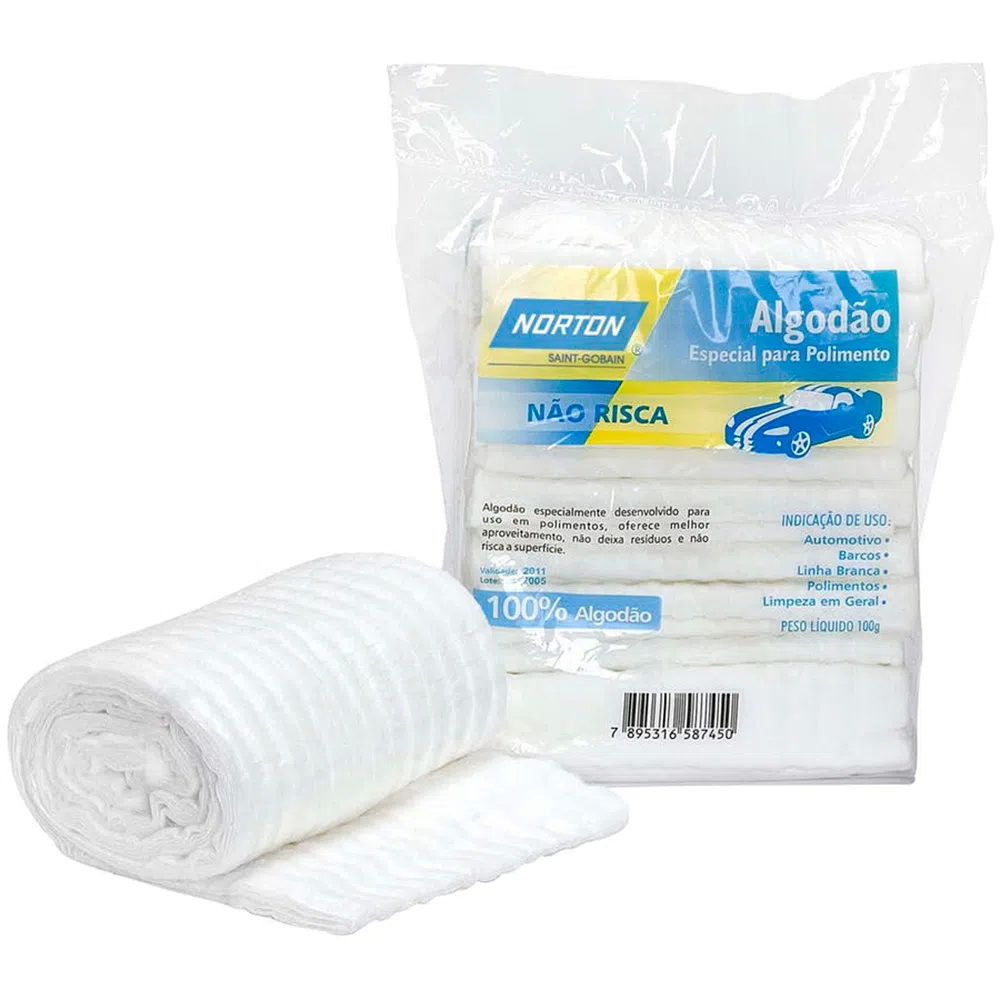 Algodão Para Polimento (100 g)